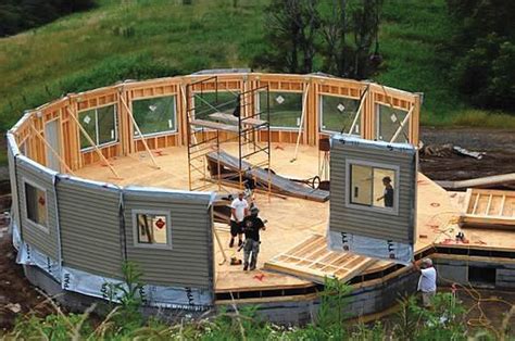 prefab octagon home kits